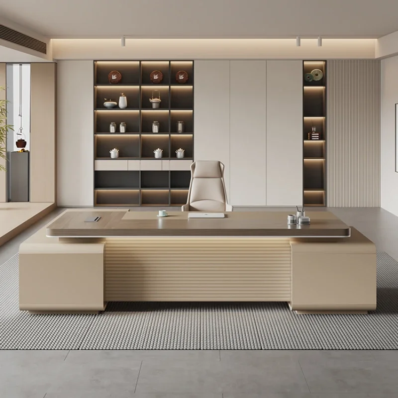Executive Desk Office Work Conference Tables Multifunction Home Furniture Desktop Study Table Modern Room Computer Reading