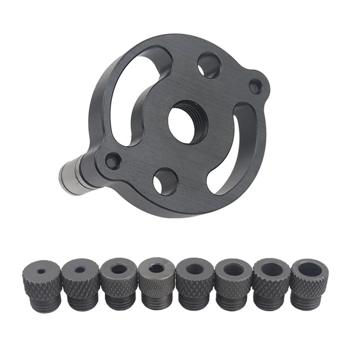 ABIS-Woodworking Straight Hole Punching Locator Set with 8 Drill Sleeves for Central Drilling Positioning DIY Punching Tools.
ABIS-Woodworking Straight Hole Punching Locator Set with 8 Drill Sleeves for Central Drilling Positioning DIY Punching Tools.