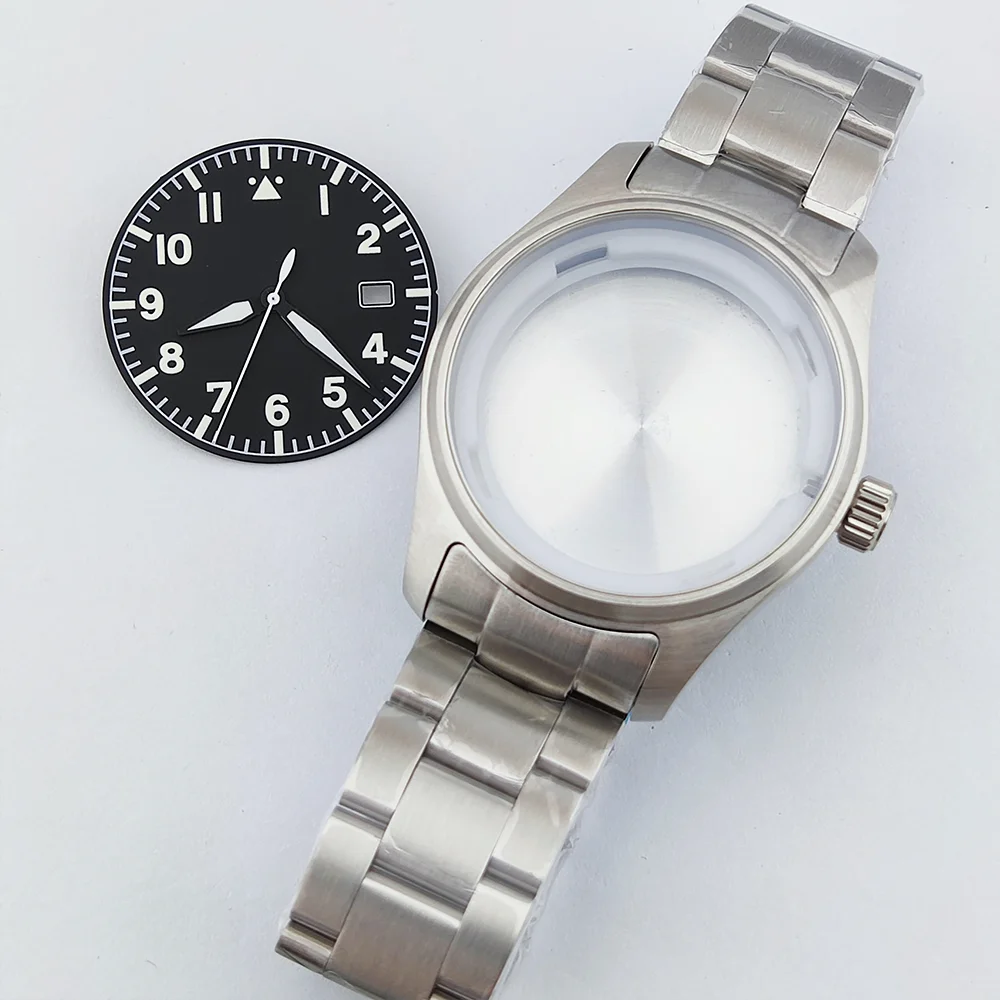 NH35 Case 39mm Luxury Men's Case Sapphire Glass Waterproof Case Fits 33.5mm Dial Case NH35 Watch Case Set
NH35 Case 39mm Luxury Men's Case Sapphire Glass Waterproof Case Fits 33.5mm Dial Case NH35 Watch Case Set