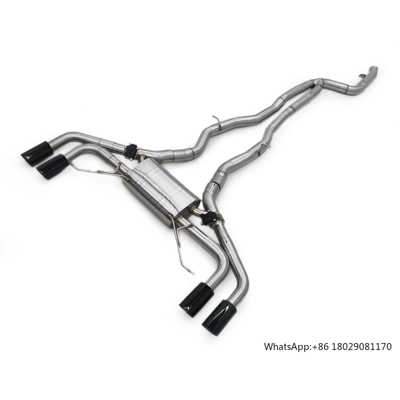 Выхлоп Catback для BMW X3/X4 3.0T/2.0T F25/G08/G02 2014-2023, управление выпускным клапаном из нержавеющей стали
Выхлоп Catback для BMW X3/X4 3.0T/2.0T F25/G08/G02 2014-2023, управление выпускным клапаном из нержавеющей стали