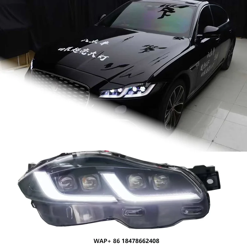 For Super Bright Four-Lens LED Car Headlights for Jaguar XF 2016-2025 for Upgrade and Replacement
For Super Bright Four-Lens LED Car Headlights for Jaguar XF 2016-2025 for Upgrade and Replacement