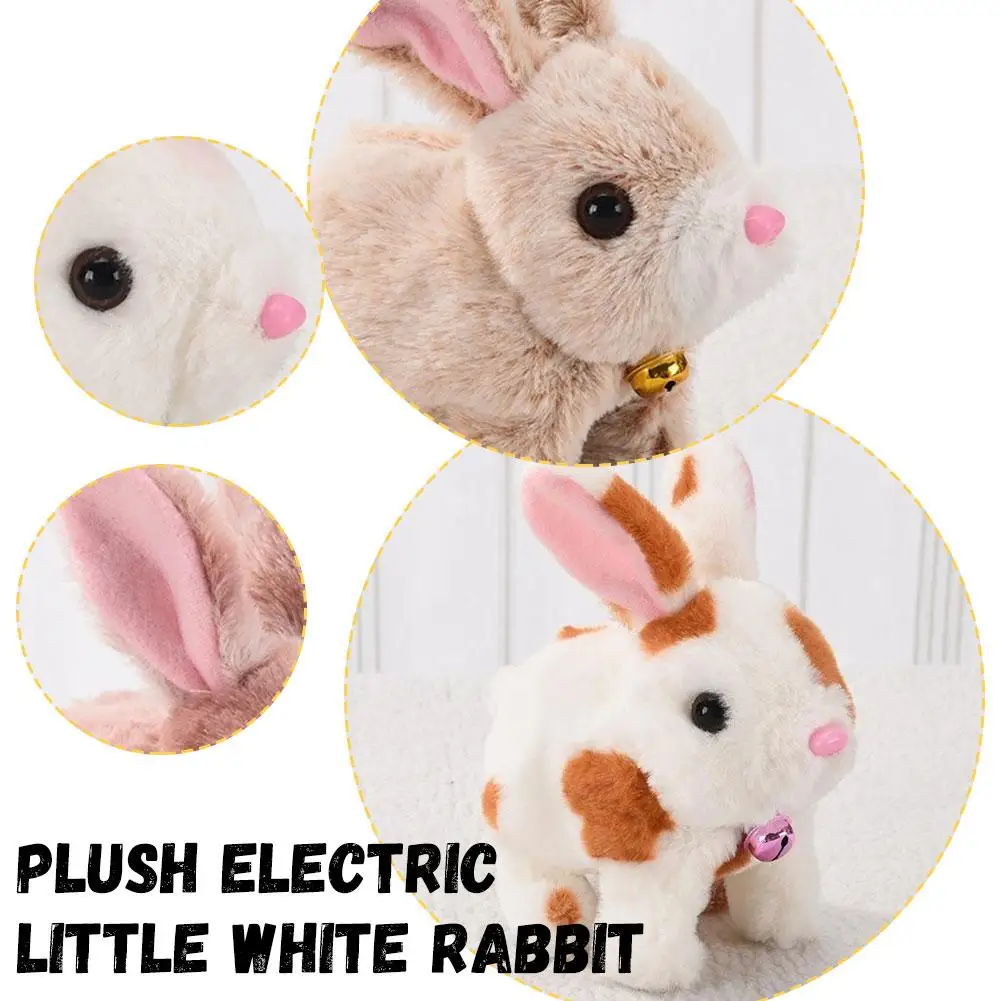 Plush Electric Little White Rabbit Simulation Pet Can Long-haired Shake Mouth Bark Ears Move Its Walk And Toy Rabbit Pet It V8D8
Plush Electric Little White Rabbit Simulation Pet Can Long-haired Shake Mouth Bark Ears Move Its Walk And Toy Rabbit Pet It V8D8