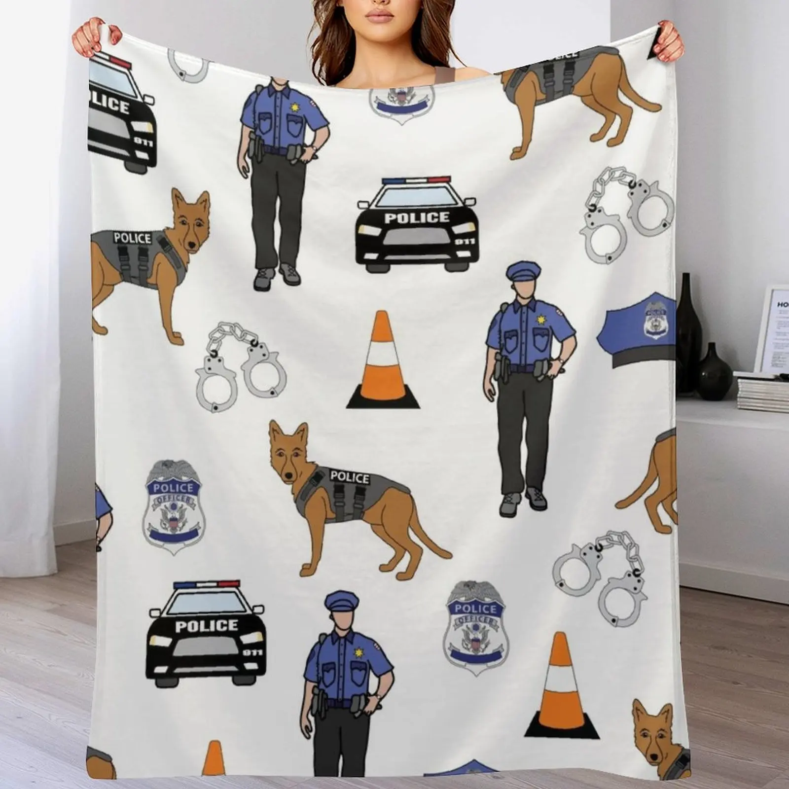 Police Item Mix Throw Blanket Flannels Vintage For Baby Bed Fashionable Blankets
Police Item Mix Throw Blanket Flannels Vintage For Baby Bed Fashionable Blankets