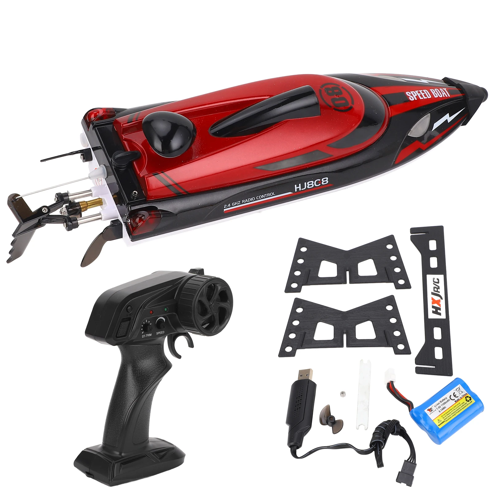 RC Boat RC Boat Remote Control Boat 25km/h High Speed 2.4GHz RC Boat For Kids Adults Boys Capsize Reset Low Battery Alarm
RC Boat RC Boat Remote Control Boat 25km/h High Speed 2.4GHz RC Boat For Kids Adults Boys Capsize Reset Low Battery Alarm