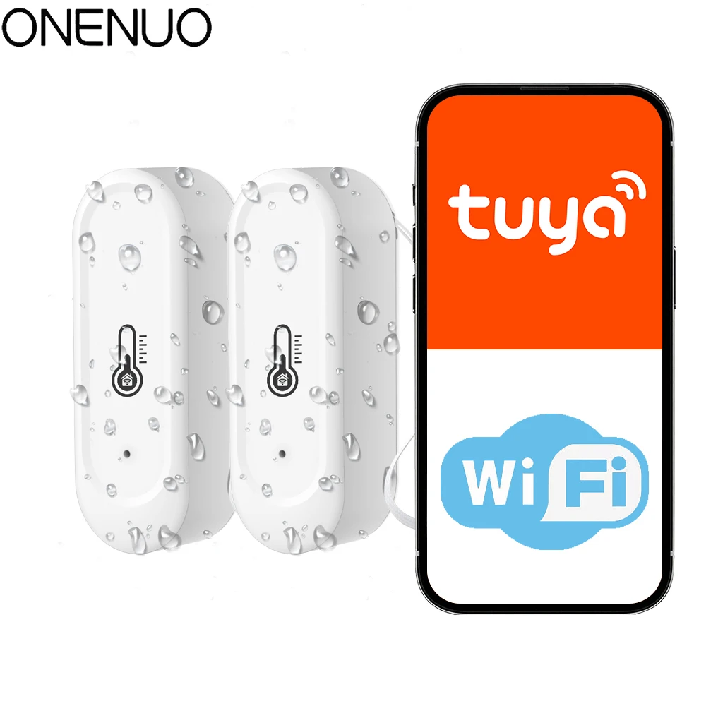 1/2 шт. Новинка 2025 года, IP65, водонепроницаемый уличный Tuya, Wi-Fi, датчик температуры и влажности, домашний термометр Smart Life, поддержка Alexa Google
1/2 шт. Новинка 2025 года, IP65, водонепроницаемый уличный Tuya, Wi-Fi, датчик температуры и влажности, домашний термометр Smart Life, поддержка Alexa Google