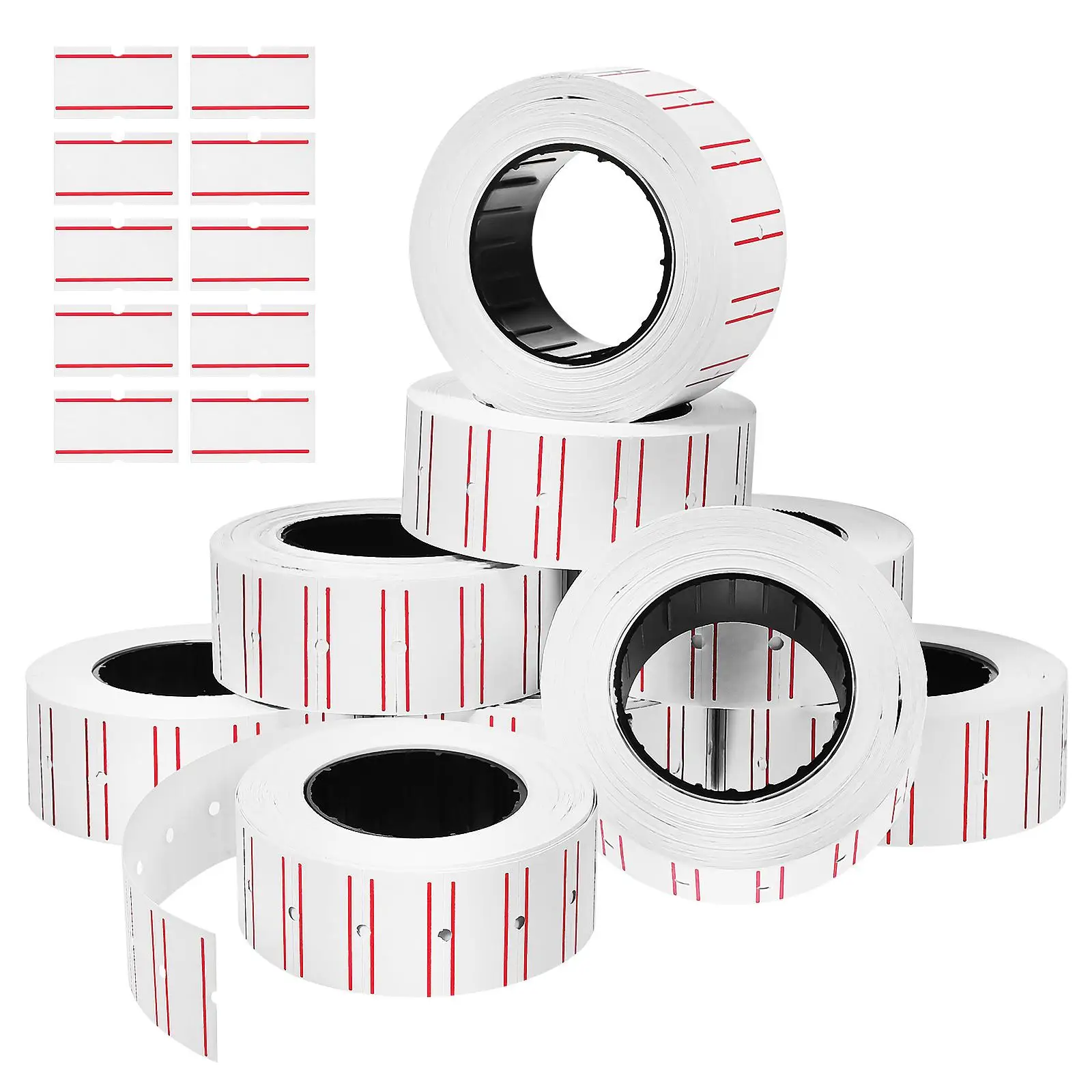 6000 Pieces Price Stickers White 10 Rolls Retail Labels Long Lasting Clear Identification Pricing Tags
6000 Pieces Price Stickers White 10 Rolls Retail Labels Long Lasting Clear Identification Pricing Tags