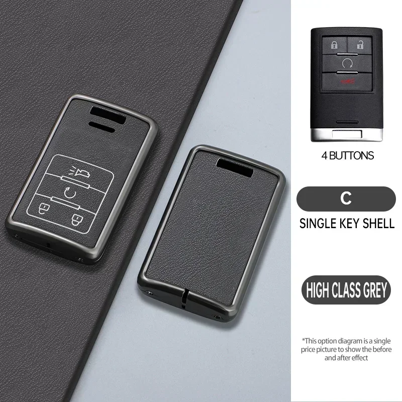 Zinc Alloy+Leather Car Key Case Cover For Chevrolet C7 Corvette Cadillac CTS ATS 28T CTSV XTS DTS SLS SRX XLS STS Escalade
Zinc Alloy+Leather Car Key Case Cover For Chevrolet C7 Corvette Cadillac CTS ATS 28T CTSV XTS DTS SLS SRX XLS STS Escalade