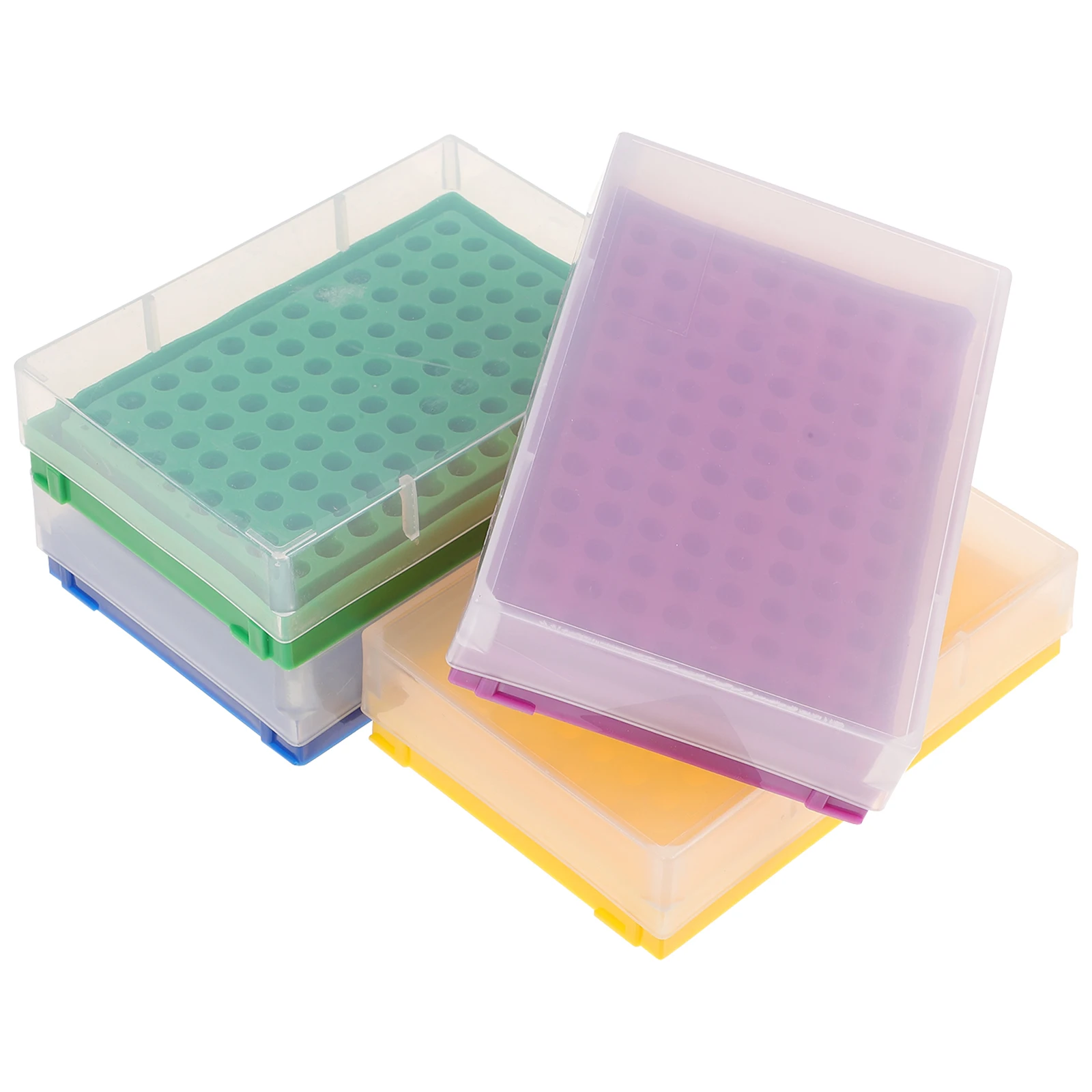 4 Pcs Box Tube Tube Shelf Case Shelf Lightweight Polypropylene Plastic Storage Freezer Test Tubes
4 Pcs Box Tube Tube Shelf Case Shelf Lightweight Polypropylene Plastic Storage Freezer Test Tubes