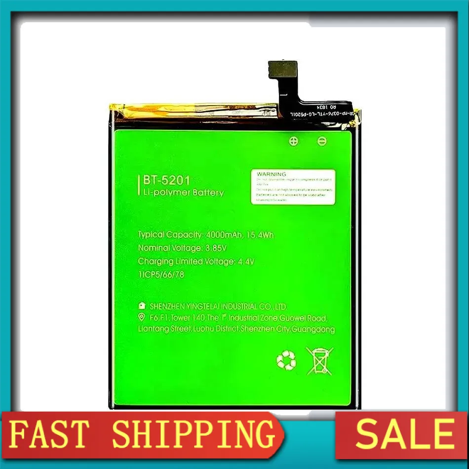 BT-5201 Environmentally Friendly For Leagoo Power 2 Pro 4000Mah Mobile Phone Battery High-Efficiency
BT-5201 Environmentally Friendly For Leagoo Power 2 Pro 4000Mah Mobile Phone Battery High-Efficiency