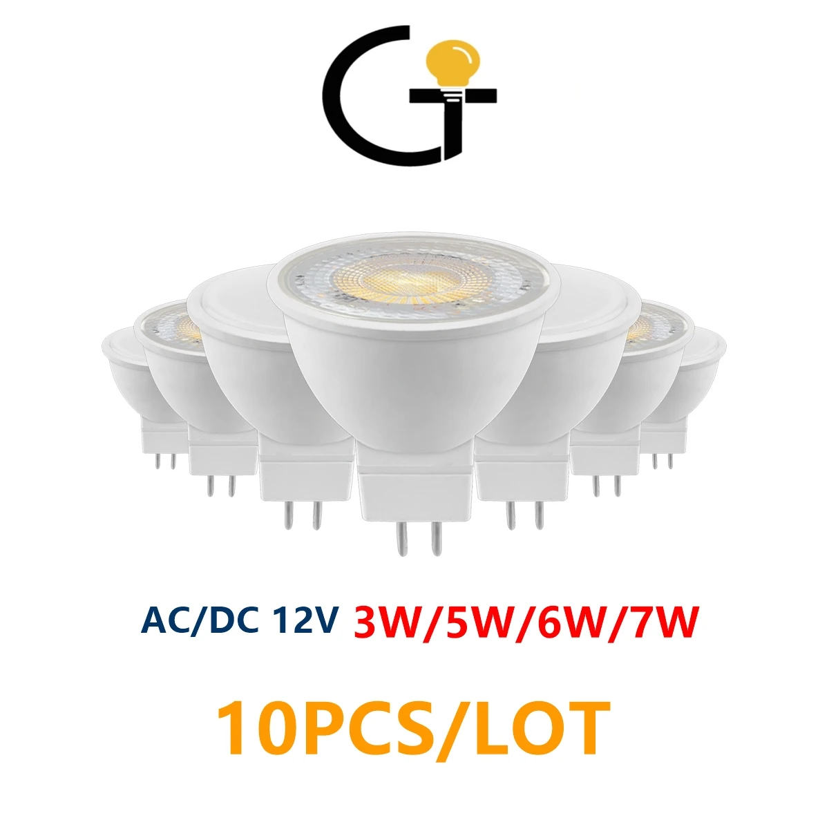 LED MR16 GU5.3 AC/DC 12V in-line spot light 3W-7W super bright warm white light Track light can replace the 50W halogen light
LED MR16 GU5.3 AC/DC 12V in-line spot light 3W-7W super bright warm white light Track light can replace the 50W halogen light