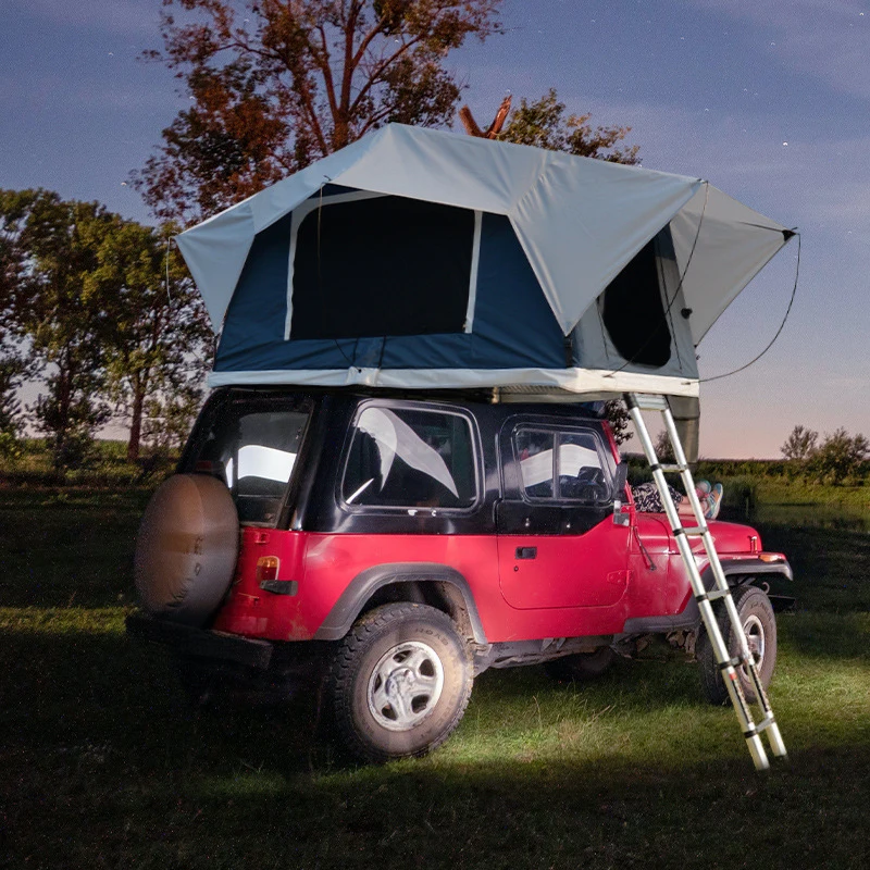 One Button Retractable Aluminum Roof Tent With Extension Ladder 4 Person 4x4 Overlanding Camping Shelter
One Button Retractable Aluminum Roof Tent With Extension Ladder 4 Person 4x4 Overlanding Camping Shelter