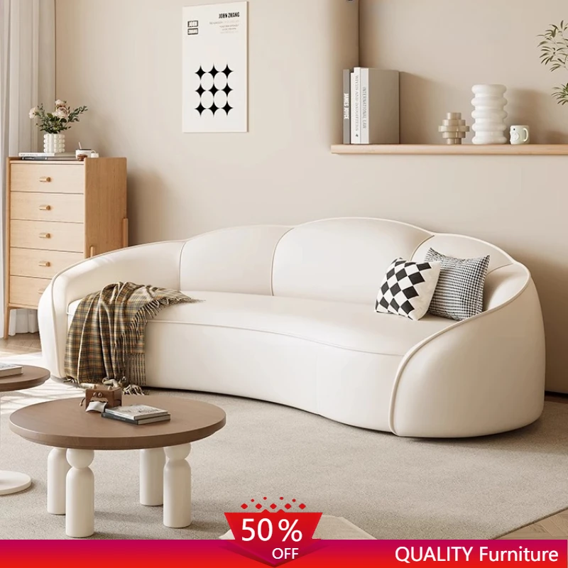 Cream Style Curved Living Room Sofas Cloud Couch Furniture Minimalist Cheap Home Sofa Technology Leather And Velvet Optional
Cream Style Curved Living Room Sofas Cloud Couch Furniture Minimalist Cheap Home Sofa Technology Leather And Velvet Optional