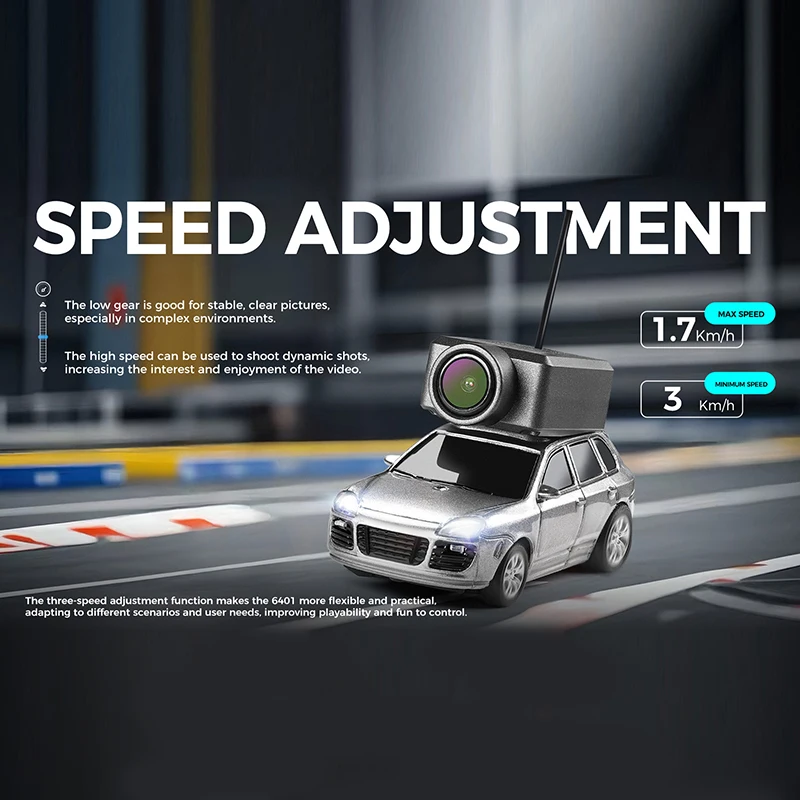 1 Set 1:64 Scale 4WD HD Camera First Person View 2.4G Remote Control With A Gyroscope Racing Toys Mini FPV APP Control Car