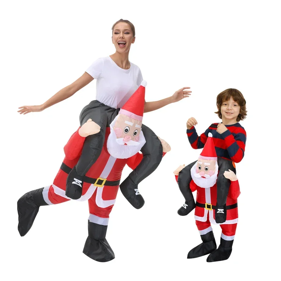 Perfect Christmas Eve Christmas Gift Holiday Party Adults Cosplay Cartoon Mascot Funny Ride Santa Claus Inflatable Costume
Perfect Christmas Eve Christmas Gift Holiday Party Adults Cosplay Cartoon Mascot Funny Ride Santa Claus Inflatable Costume