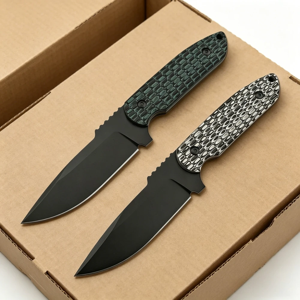 High Quality Multitools Fixed Blade Knife with Kydex Sheath D2 Blade G10 Handle Portable Outdoor Survival Camping Hiking Knives
High Quality Multitools Fixed Blade Knife with Kydex Sheath D2 Blade G10 Handle Portable Outdoor Survival Camping Hiking Knives