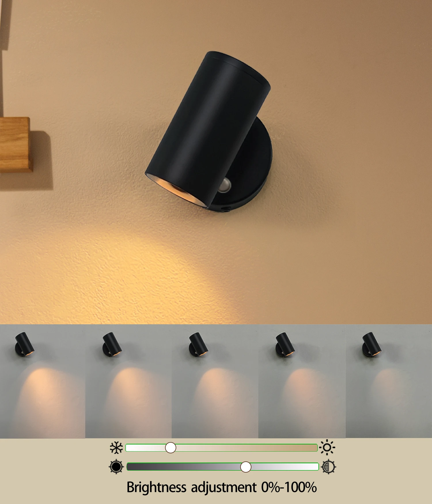 Cross-border exclusive charging remote control wall lamp, modern and minimalist design, no-drill, bedside, study, reading light
Cross-border exclusive charging remote control wall lamp, modern and minimalist design, no-drill, bedside, study, reading light