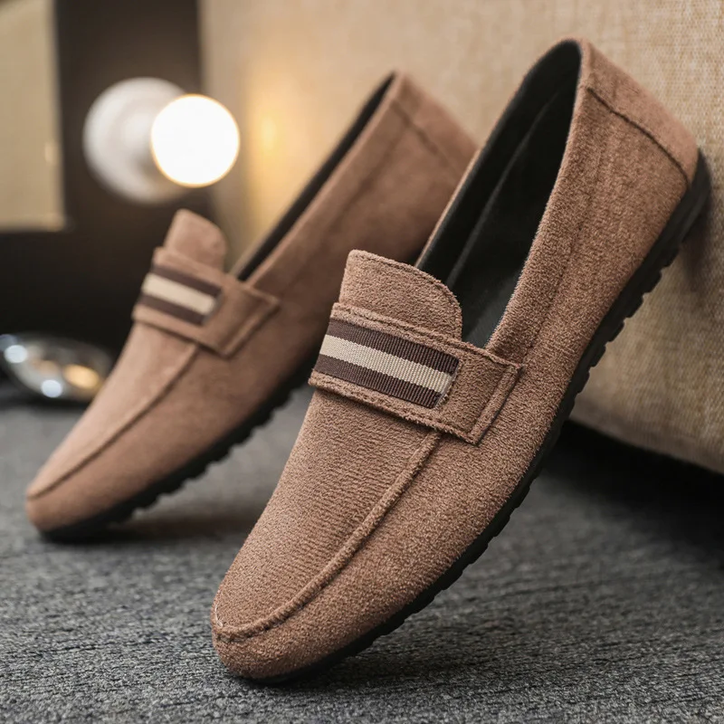 Fashion Soft Sole Men's Casual Shoes New Breathable Low-top Slip-on Loafers Comfortable Versatile Men's Driving Shoes Sneakers
Fashion Soft Sole Men's Casual Shoes New Breathable Low-top Slip-on Loafers Comfortable Versatile Men's Driving Shoes Sneakers