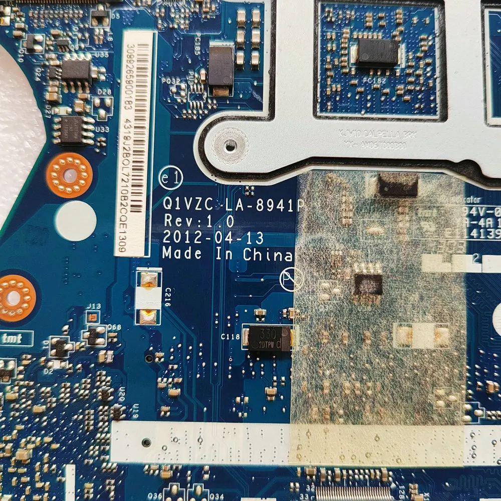 Материнская плата для ноутбука Acer Aspire V5-131 v5-171 NBM3A1100L Q1VZC LA-8943P, материнская плата Q1VZC LA-8941P, ноутбук DDR3 HM70
Материнская плата для ноутбука Acer Aspire V5-131 v5-171 NBM3A1100L Q1VZC LA-8943P, материнская плата Q1VZC LA-8941P, ноутбук DDR3 HM70