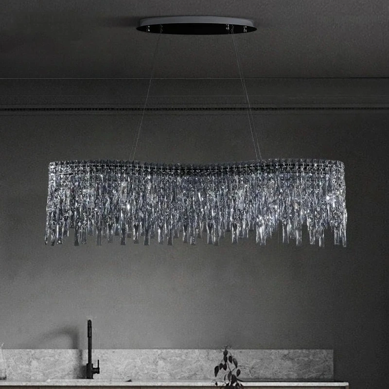 Italian crystal chandelier restaurant long/round chandelier hotel high-end villa bar chandelier
Italian crystal chandelier restaurant long/round chandelier hotel high-end villa bar chandelier
