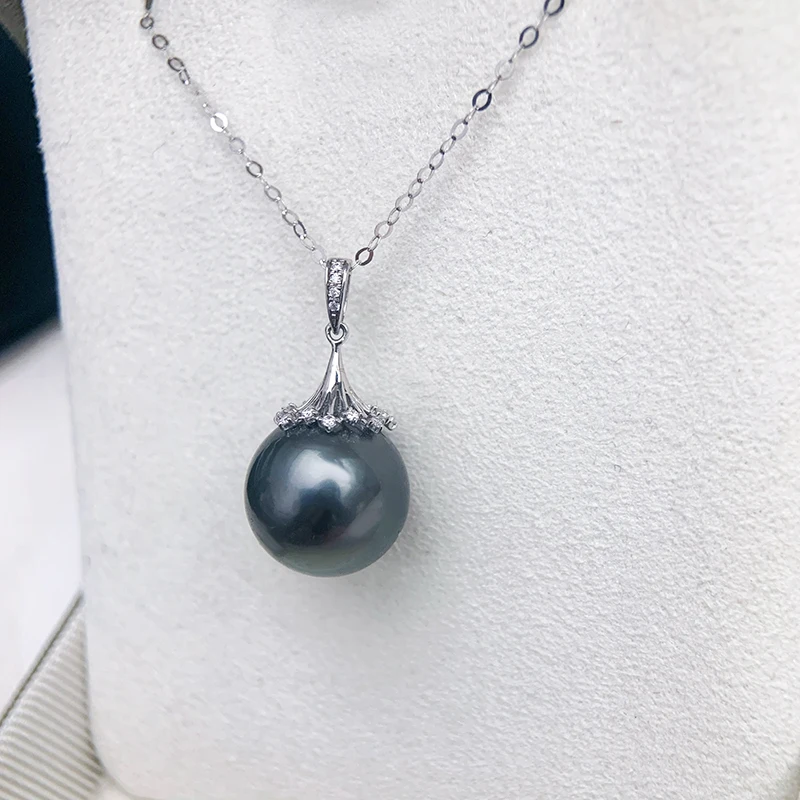 Real 925 Silver Natural Black Pendant with Pearl For Women,Bridal Original Tahitian Pearl Pendant Mother Wife Anniversary Gift
Real 925 Silver Natural Black Pendant with Pearl For Women,Bridal Original Tahitian Pearl Pendant Mother Wife Anniversary Gift