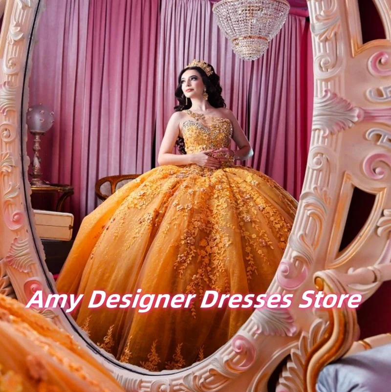 Attractive Orange Quinceanera Dresses For Arabic Girls Exquisite Beaded Applique Ball Gowns Vestidos De 15 Años Customized
Attractive Orange Quinceanera Dresses For Arabic Girls Exquisite Beaded Applique Ball Gowns Vestidos De 15 Años Customized
