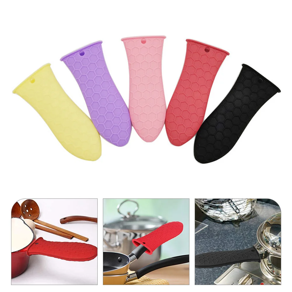 5Pcs Silicone Hot Handle Holders Heat Resistant Pot Handle Covers Pan Grip Sleeve Cast Iron Skillet Cover Pot Holder Sleeve
5Pcs Silicone Hot Handle Holders Heat Resistant Pot Handle Covers Pan Grip Sleeve Cast Iron Skillet Cover Pot Holder Sleeve