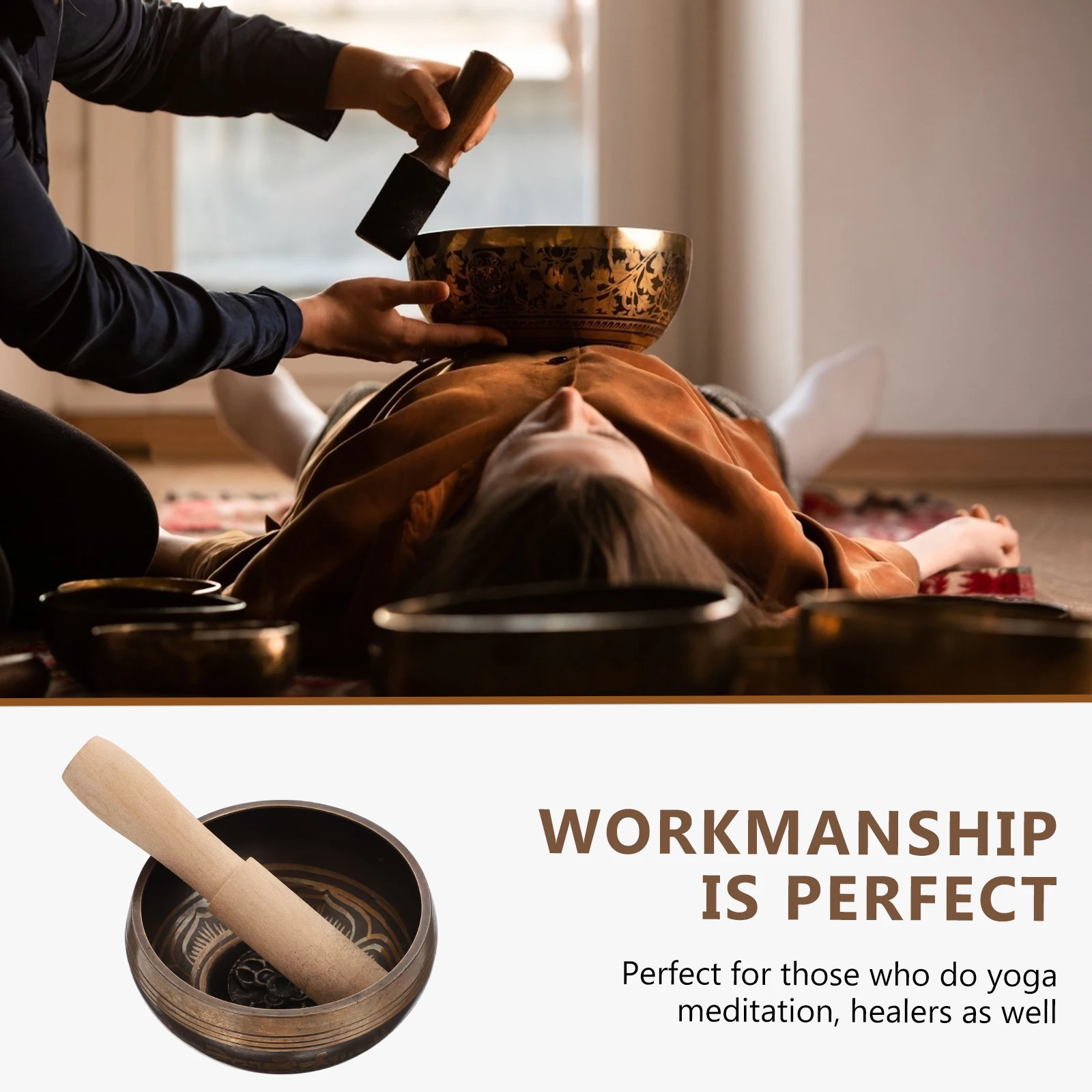 1set 1Set Singing Tibetan Sound Bowl For Meditation Healing Yoga Music Therapy Copper Bowl Set Spiritual Gifts Men Women
1set 1Set Singing Tibetan Sound Bowl For Meditation Healing Yoga Music Therapy Copper Bowl Set Spiritual Gifts Men Women