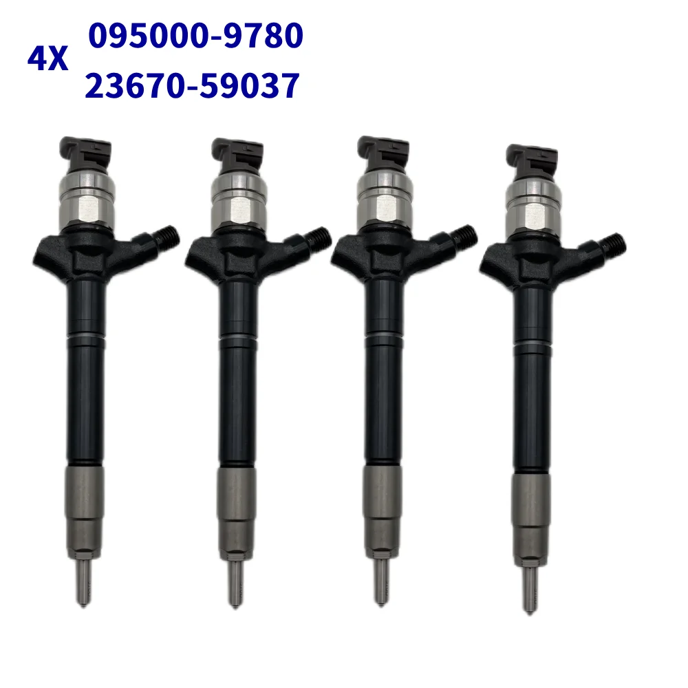 4PCS 095000-9780 Diesel Fuel Injectors 23670-59037 for Toyota LandCruiser VDJ200
4PCS 095000-9780 Diesel Fuel Injectors 23670-59037 for Toyota LandCruiser VDJ200