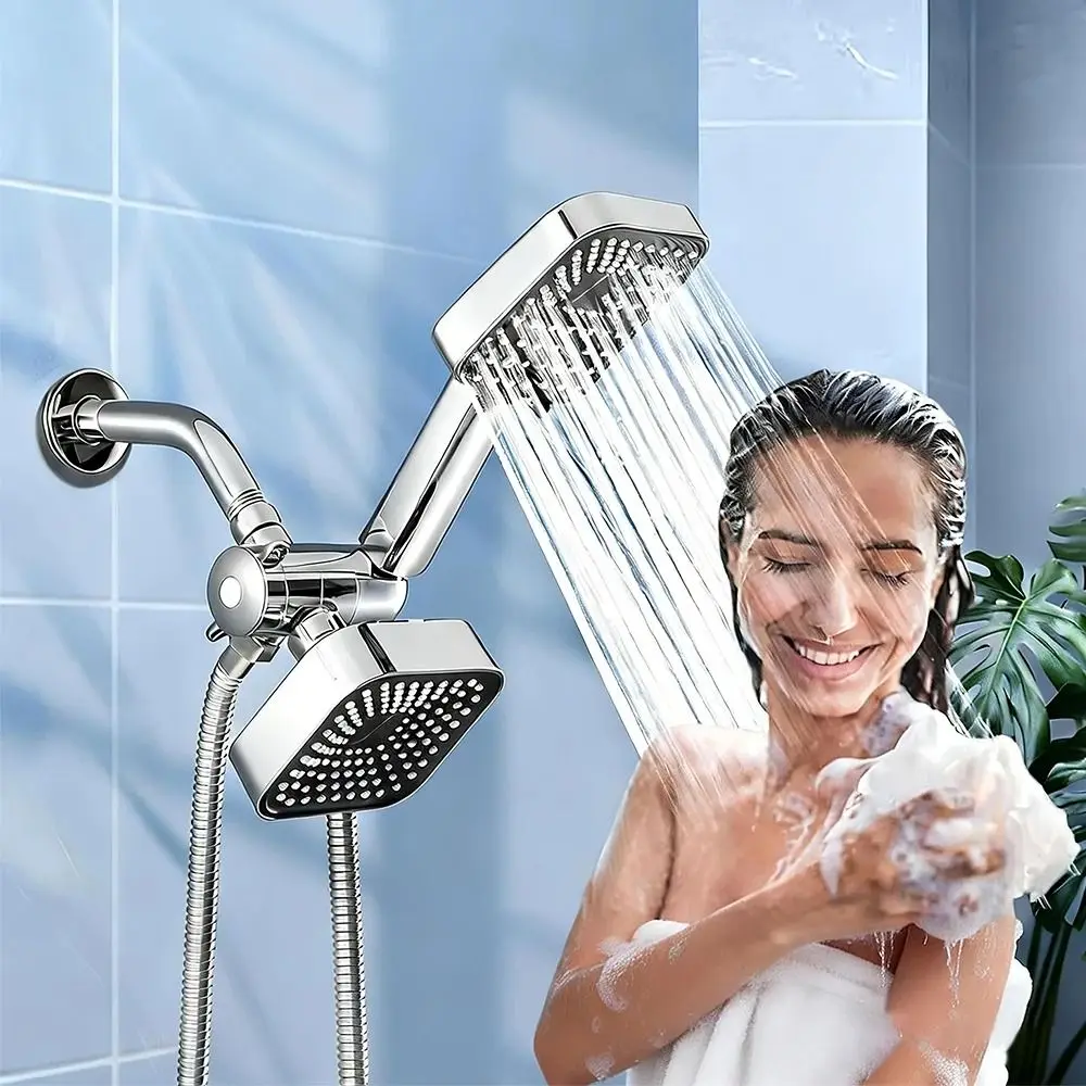 Square Design Square Handheld Shower Set Matching Bracket Stable Fixation Bathroom Shower Accessories Flexible Hoses
Square Design Square Handheld Shower Set Matching Bracket Stable Fixation Bathroom Shower Accessories Flexible Hoses
