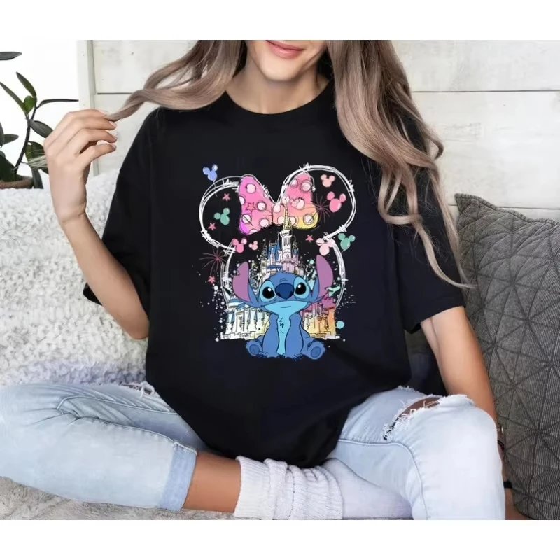 Disney Knit Shirt Mickey's Castle T-Shirt Lilo and Knit T-Shirt Minnie Bow T-Shirt Kingdom Shirt Disney Casual Fashion T-Shirt
Disney Knit Shirt Mickey's Castle T-Shirt Lilo and Knit T-Shirt Minnie Bow T-Shirt Kingdom Shirt Disney Casual Fashion T-Shirt