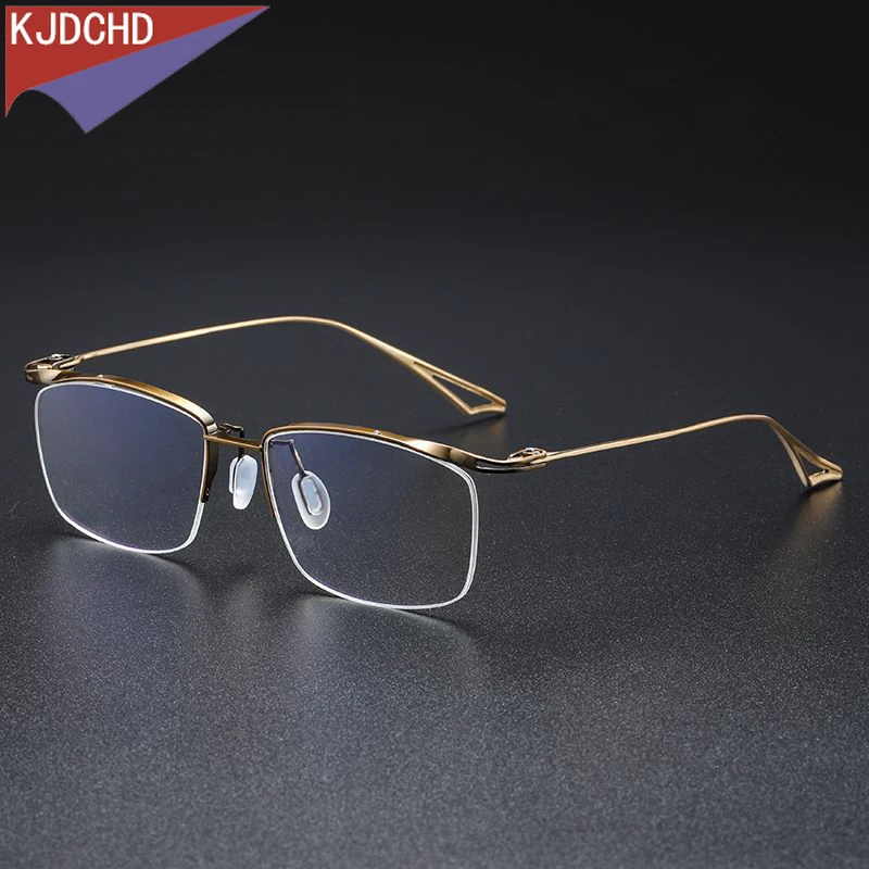 Pure Titanium Glasses Frame Men 2023 New Square Prescription Myopia glasses Eyeglasses frames Half Optical Eyewear Spectacles
Pure Titanium Glasses Frame Men 2023 New Square Prescription Myopia glasses Eyeglasses frames Half Optical Eyewear Spectacles