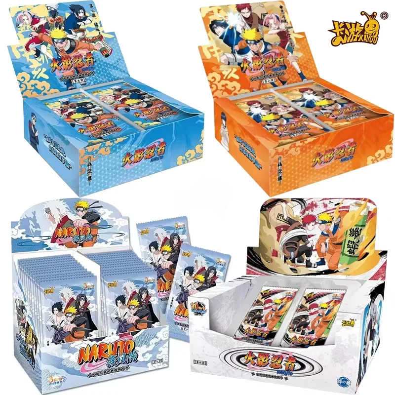 KAYOU оригинальные карты Наруто, новые T2W8 T4W7, коллекционные карты аниме, коробка-бустер, коробка для борьбы с главой, мир ниндзя, детские игрушки, игра в подарок
KAYOU оригинальные карты Наруто, новые T2W8 T4W7, коллекционные карты аниме, коробка-бустер, коробка для борьбы с главой, мир ниндзя, детские игрушки, игра в подарок