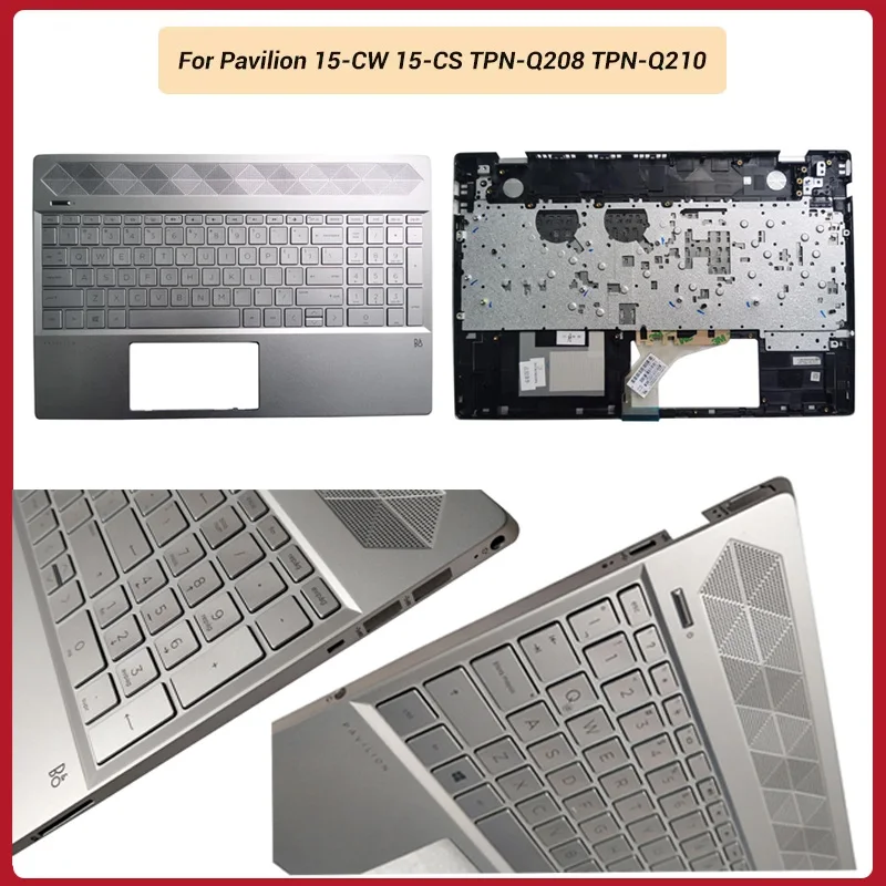 Laptop US/Russian/Latin keyboard For Pavilion 15-CW 15-CS TPN-Q208 TPN-Q210 Palmrest Upper Cover
Laptop US/Russian/Latin keyboard For Pavilion 15-CW 15-CS TPN-Q208 TPN-Q210 Palmrest Upper Cover