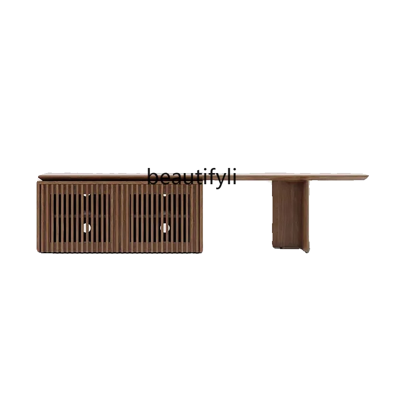 Medieval solid wood wabi-sabi wind retro floor-to-ceiling TV cabinet Nordic retractable low cabinet
Medieval solid wood wabi-sabi wind retro floor-to-ceiling TV cabinet Nordic retractable low cabinet