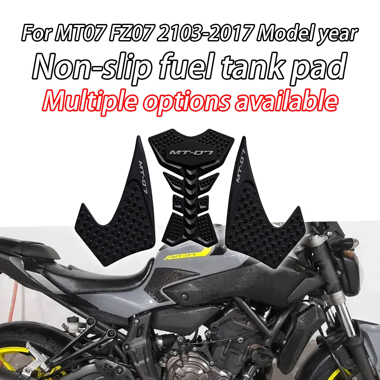 Подходит для Yamaha MT07 FZ07 MT-07 2013-2017, аксессуары для модификации мотоцикла, резиновые противоскользящие наклейки, топливный бак, тяга P
Подходит для Yamaha MT07 FZ07 MT-07 2013-2017, аксессуары для модификации мотоцикла, резиновые противоскользящие наклейки, топливный бак, тяга P