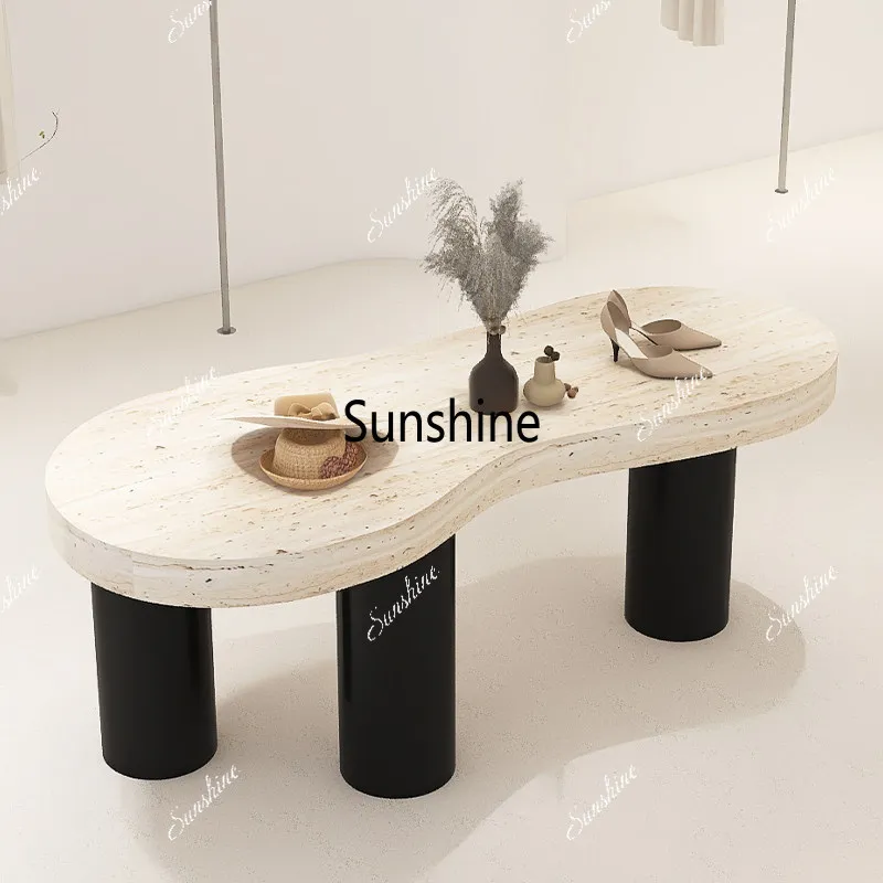Nakashimadai travertine display table women's clothing store jewelry shoe bag display water table
Nakashimadai travertine display table women's clothing store jewelry shoe bag display water table