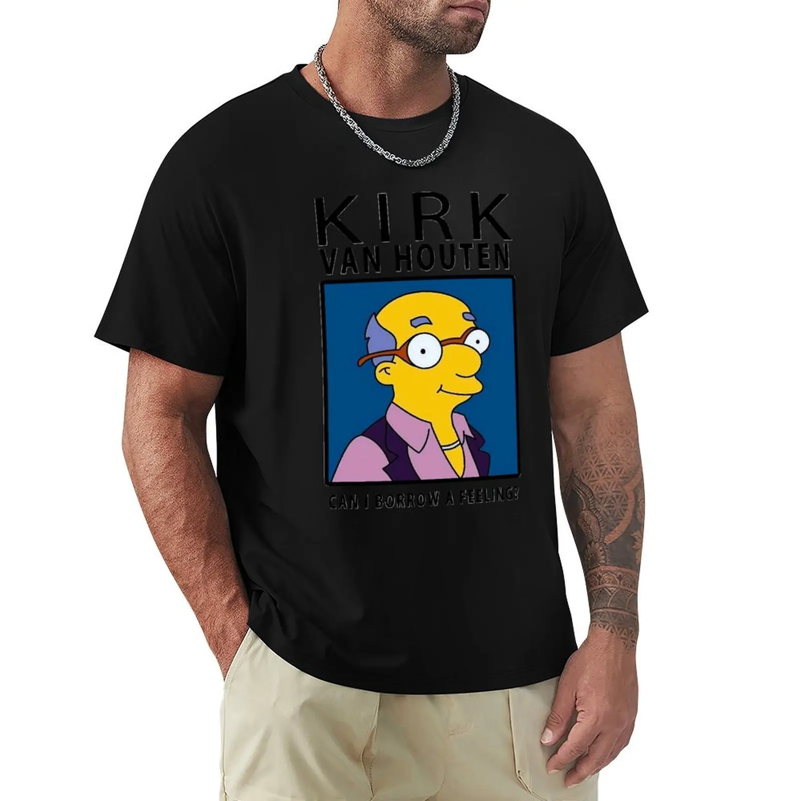 Kirk-Van-Funny-Houtens T-Shirt Basic Crew Neck Short Sleeve Top
Kirk-Van-Funny-Houtens T-Shirt Basic Crew Neck Short Sleeve Top