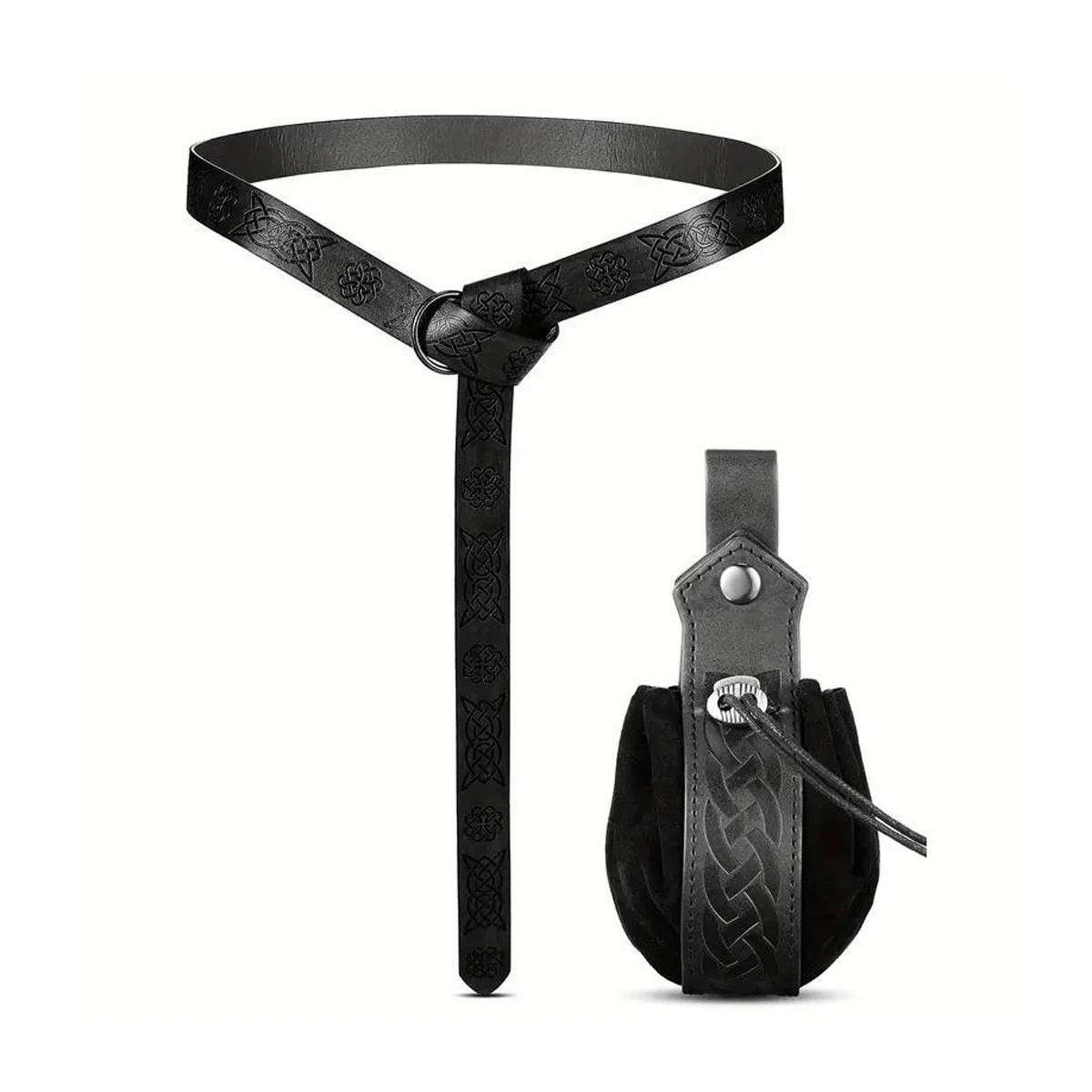 2pcs Medieval Viking Belt Faux Leather Belt Pouch Renaissance Cosplay Set Leather Belt Medieval Bag Accessories
2pcs Medieval Viking Belt Faux Leather Belt Pouch Renaissance Cosplay Set Leather Belt Medieval Bag Accessories