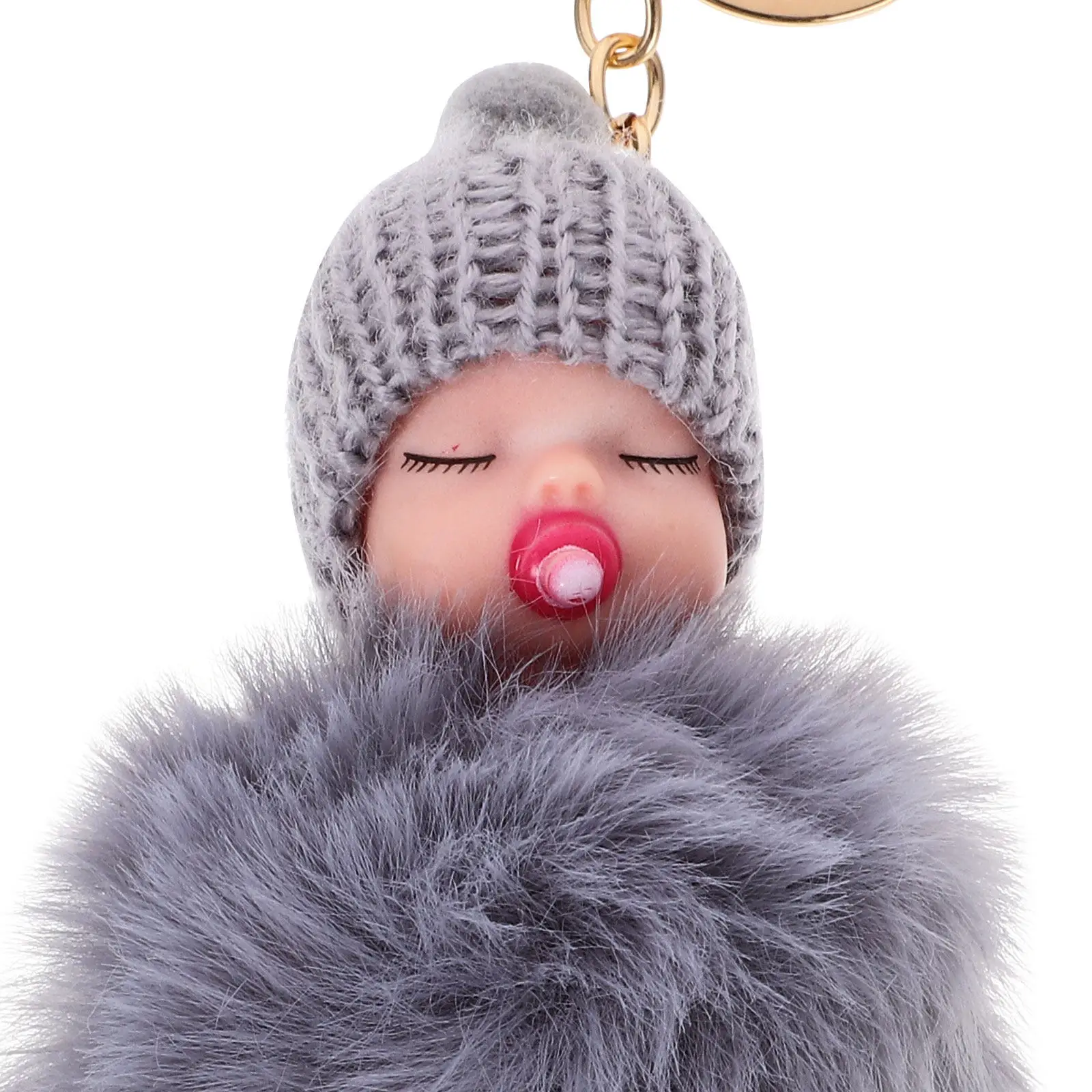 Pom Pom Keychain Cute Sleeping Character Accessories Bag Pendant Backpack Pendant Car Keyring Decorative Lovely Gift for Family
Pom Pom Keychain Cute Sleeping Character Accessories Bag Pendant Backpack Pendant Car Keyring Decorative Lovely Gift for Family