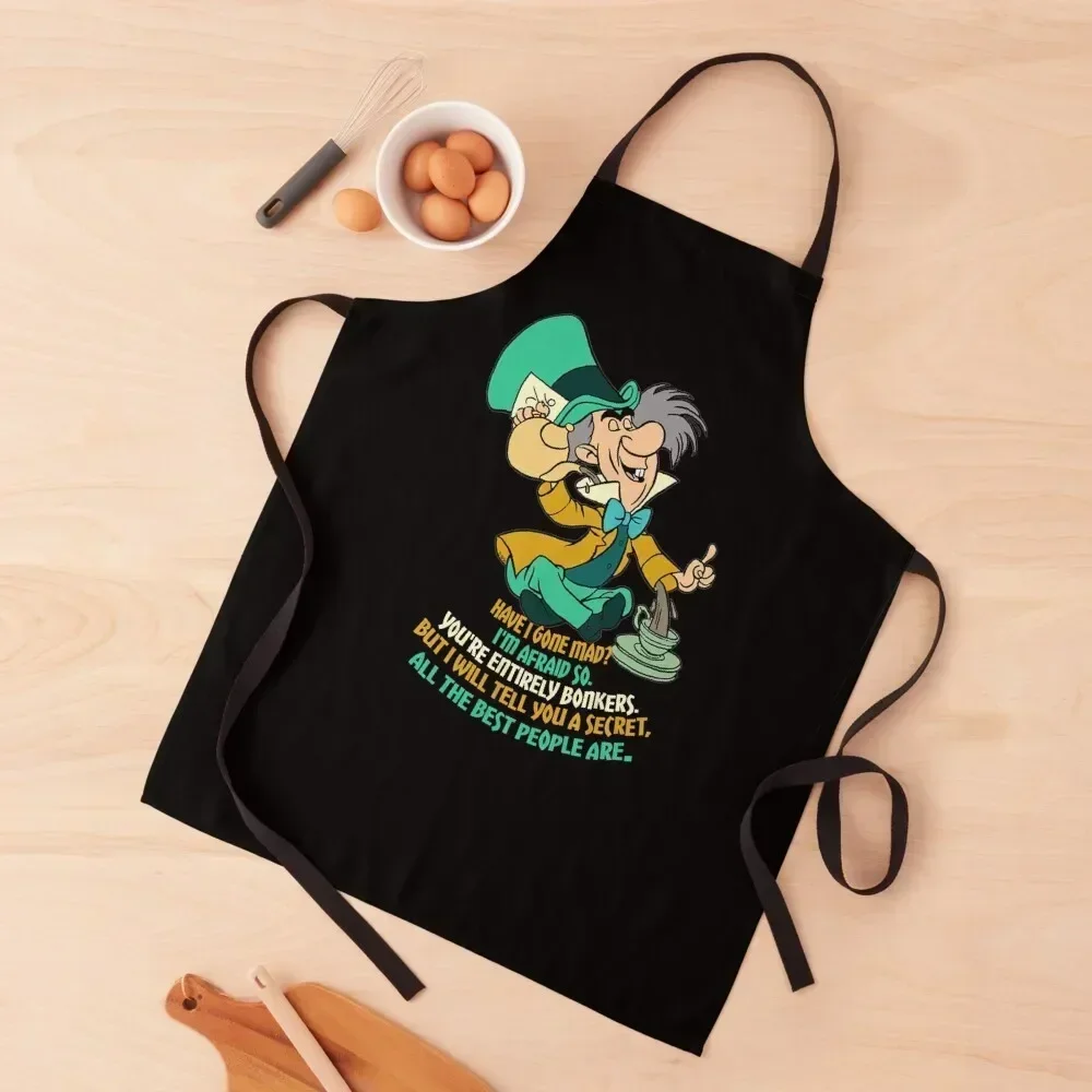 Alice Mad Hatter Quotes Gone Bonkers Unbirthday Tea Party Fans Vintage Literary Gifts Apron Home Cleaning Apron
Alice Mad Hatter Quotes Gone Bonkers Unbirthday Tea Party Fans Vintage Literary Gifts Apron Home Cleaning Apron