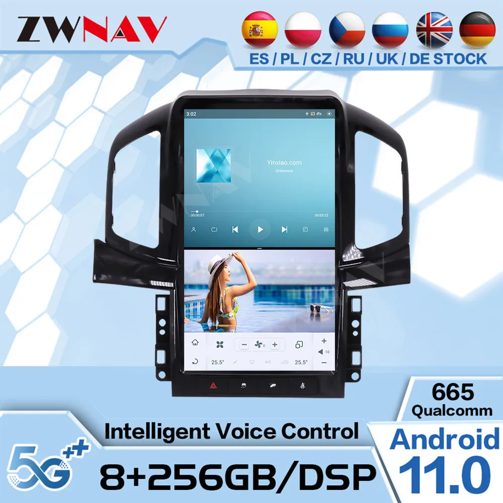 Мультимедийный плеер Qualcomm Tesla Android 11,0 для Chevrolet Captiva 2013 2014 2015 2016 2017 GPS навигатор радио приемник обновленный Головной блок
Мультимедийный плеер Qualcomm Tesla Android 11,0 для Chevrolet Captiva 2013 2014 2015 2016 2017 GPS навигатор радио приемник обновленный Головной блок