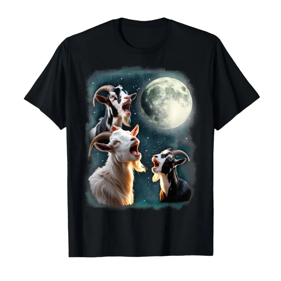 Футболка Three Goats Howl at Moon 3 Wolves Weird Cursed Meme для мужчин и женщин, футболки из 100% хлопка, топы с короткими рукавами 0820-2
Футболка Three Goats Howl at Moon 3 Wolves Weird Cursed Meme для мужчин и женщин, футболки из 100% хлопка, топы с короткими рукавами 0820-2