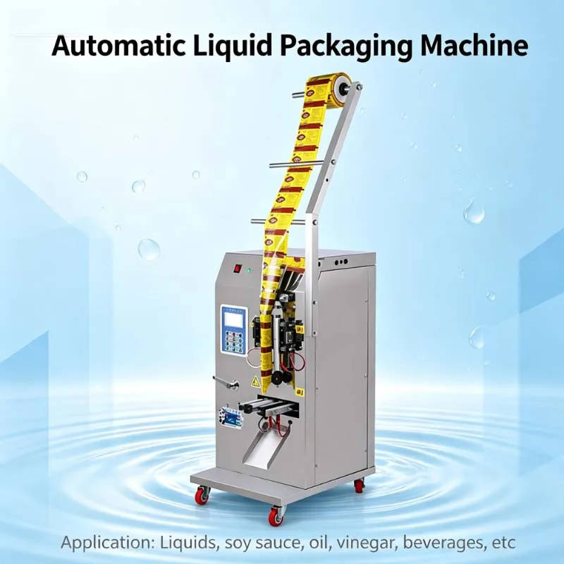 Multifunctional Fully Auto Liquid Packing Machine Automatic Liquid Packing Machine Liquid Filling and Packing Machine
Multifunctional Fully Auto Liquid Packing Machine Automatic Liquid Packing Machine Liquid Filling and Packing Machine