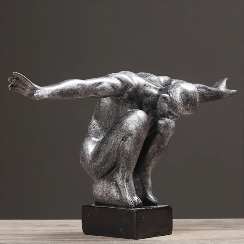 Human Body Art Sculpture Thinker Statues Resin Art Craft Figure Home Decoration Accessories Room Living Room Decoration
Human Body Art Sculpture Thinker Statues Resin Art Craft Figure Home Decoration Accessories Room Living Room Decoration