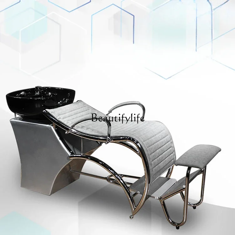 09High-End Half Trip Shampoo Chair for Hair Salon Simple Spa Bed
09High-End Half Trip Shampoo Chair for Hair Salon Simple Spa Bed