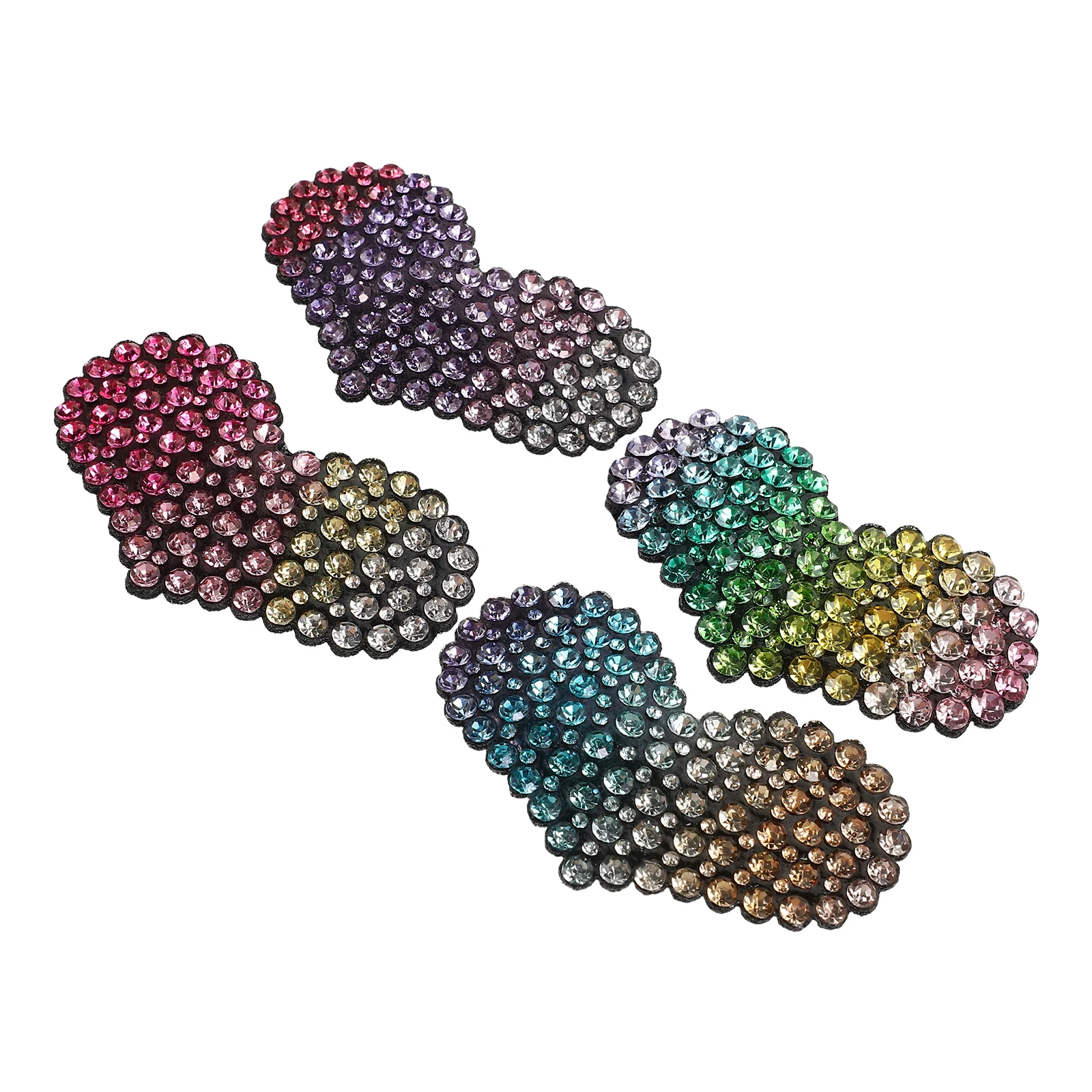 8pcs Gradient Heart Shaped Hair Clips Sparkly Rhinestone Colorful Snap Barrettes No Bend Bangs Hairpin Lightweight Metal Cute
8pcs Gradient Heart Shaped Hair Clips Sparkly Rhinestone Colorful Snap Barrettes No Bend Bangs Hairpin Lightweight Metal Cute