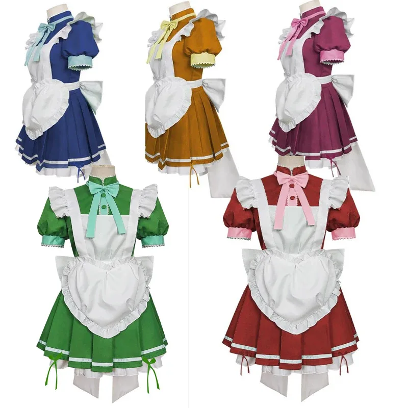 Anime Mew Momomiya Ichigo Cosplay Aizawa Minto Midorikawa Retasu Fujiwara Zakuro Maid costume
Anime Mew Momomiya Ichigo Cosplay Aizawa Minto Midorikawa Retasu Fujiwara Zakuro Maid costume