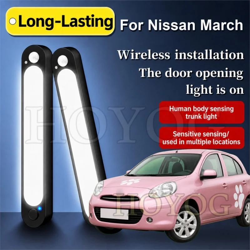 For Nissan March 1982-2026 Car Boot Light LED Lamp Motion Sensor Auto ON OFF Magnetic Trunk Cargo Light Sedan Interior Cabin
For Nissan March 1982-2026 Car Boot Light LED Lamp Motion Sensor Auto ON OFF Magnetic Trunk Cargo Light Sedan Interior Cabin
