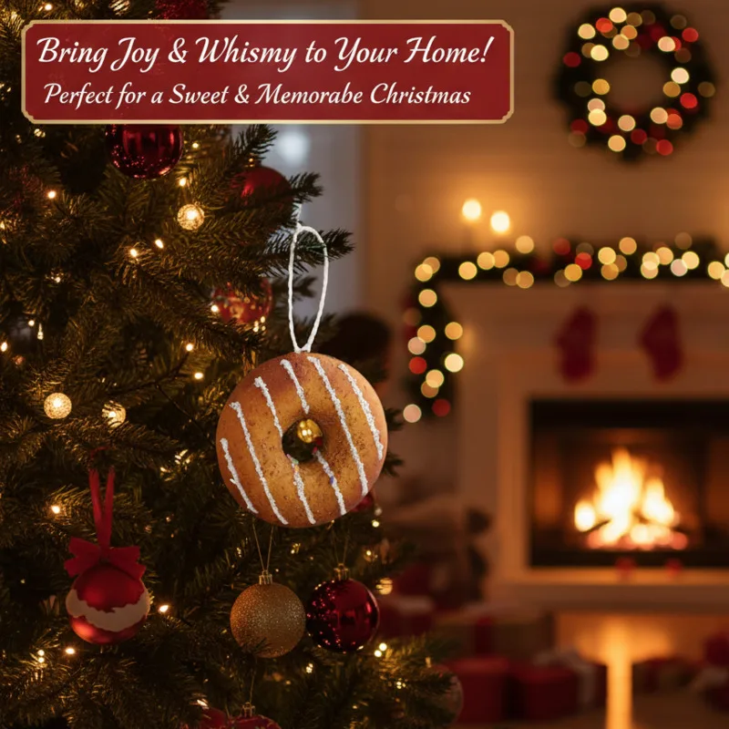 Christmas Donut Ornament Foam Hanging Pendant Festive Party Tree Decoration Home Holiday Display Window Shop Photo Background
Christmas Donut Ornament Foam Hanging Pendant Festive Party Tree Decoration Home Holiday Display Window Shop Photo Background