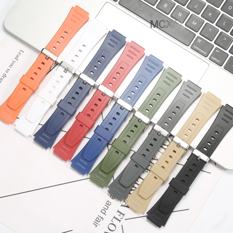 Watch Band For Casio W800H W-800H W-217H Strap Sport Resin Bracelet 18mm Wristband
Watch Band For Casio W800H W-800H W-217H Strap Sport Resin Bracelet 18mm Wristband
